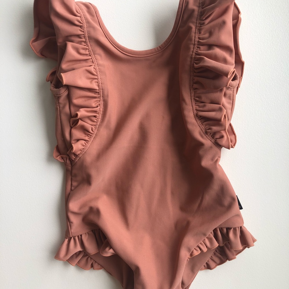 Hubble and duke swimsuit in warm blush